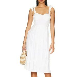 NWT Steve Madden Sophia Rose Dress White Small